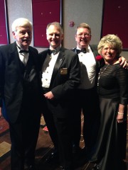 Gerry Sharpe, Bill and Susan Thomas